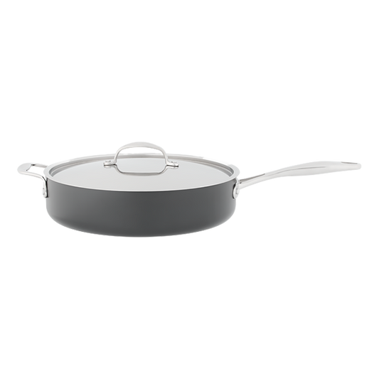 Stellar Hard Anodised, 28cm Saute Pan, Non-Stick
