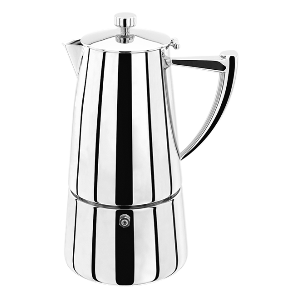 Stellar Art Deco, 6 Cup Espresso Maker, 375ml