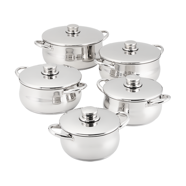 Stellar 1000, 5 Piece Casserole Set