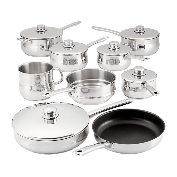 Stellar Classic, 9 Piece Saucepan Set