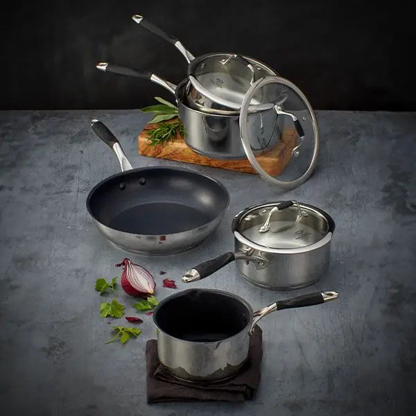 Stellar James Martin, JM 5 Piece Saucepan Set