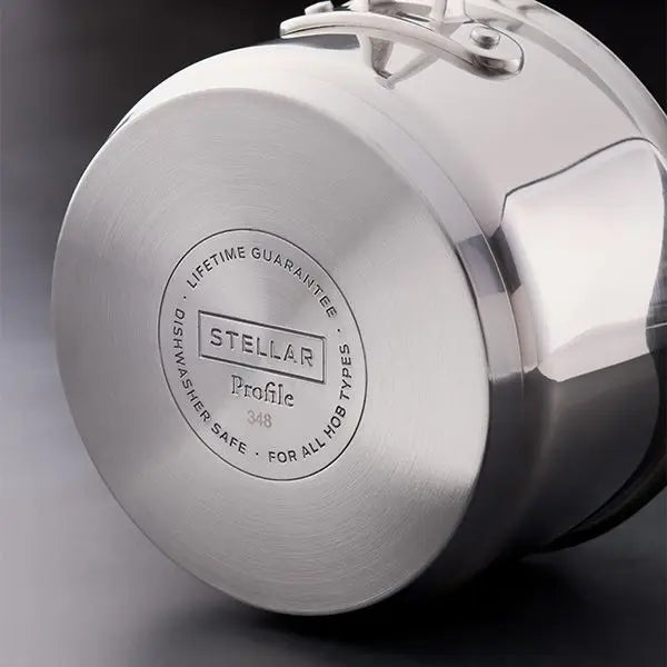 Stellar Profile (7000), 3 Piece Draining Saucepan Set