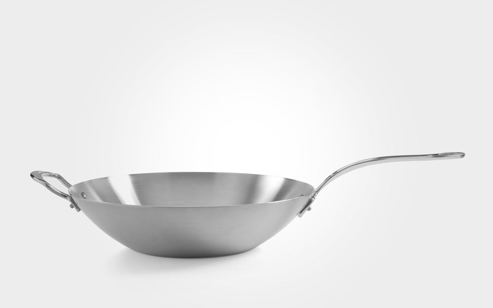 Samuel Groves 32cm stainless steel 3-ply wok