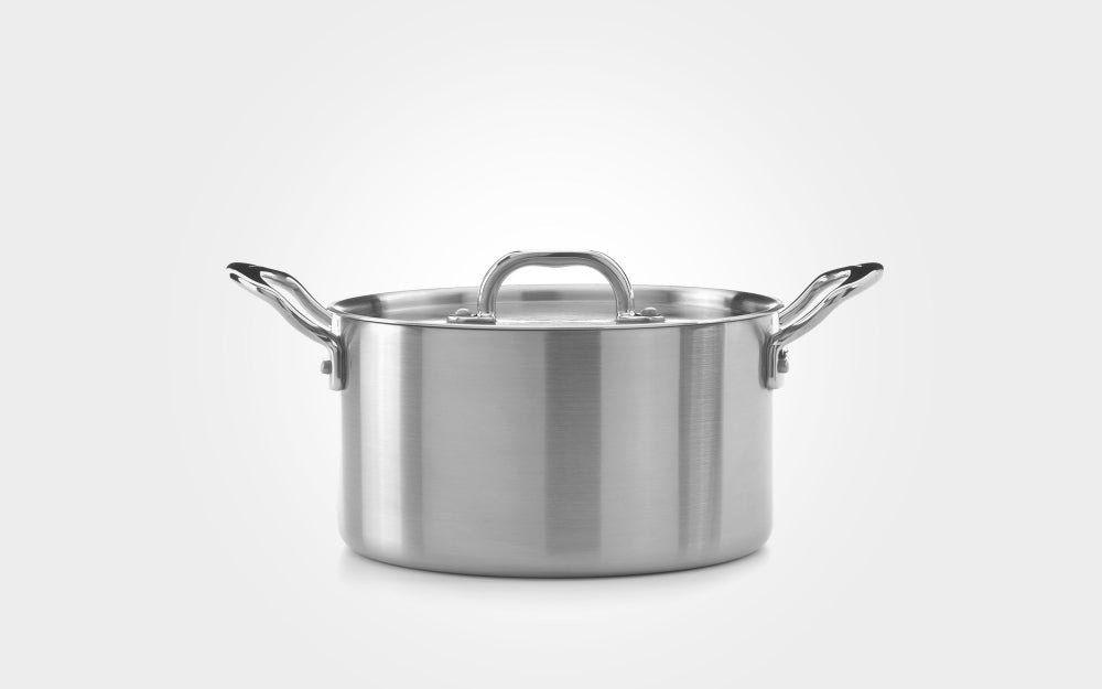 Samuel Groves Classic Stainless Steel Triply Casserole Pan with Lid