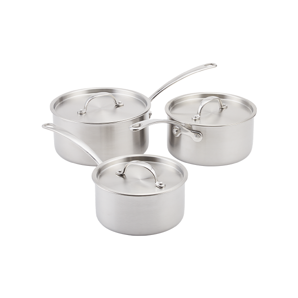 Stellar Eclipse, 3 Piece Saucepan Set
