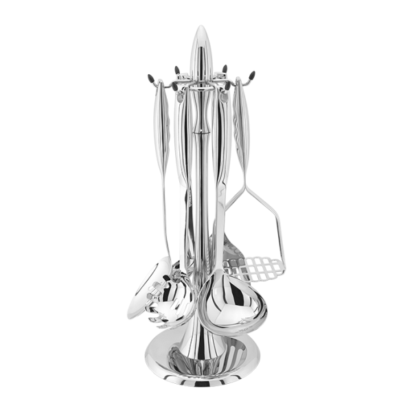 Stellar Premium Kitchen Tools, 6 Piece Carousel Tool Set