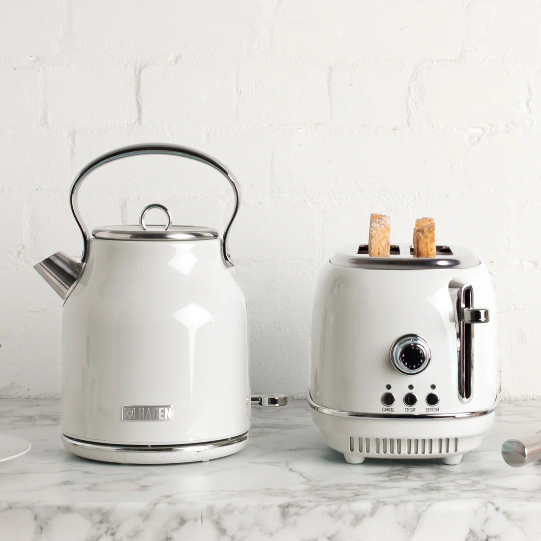 Haden Heritage Ivory 2 Slice Toaster