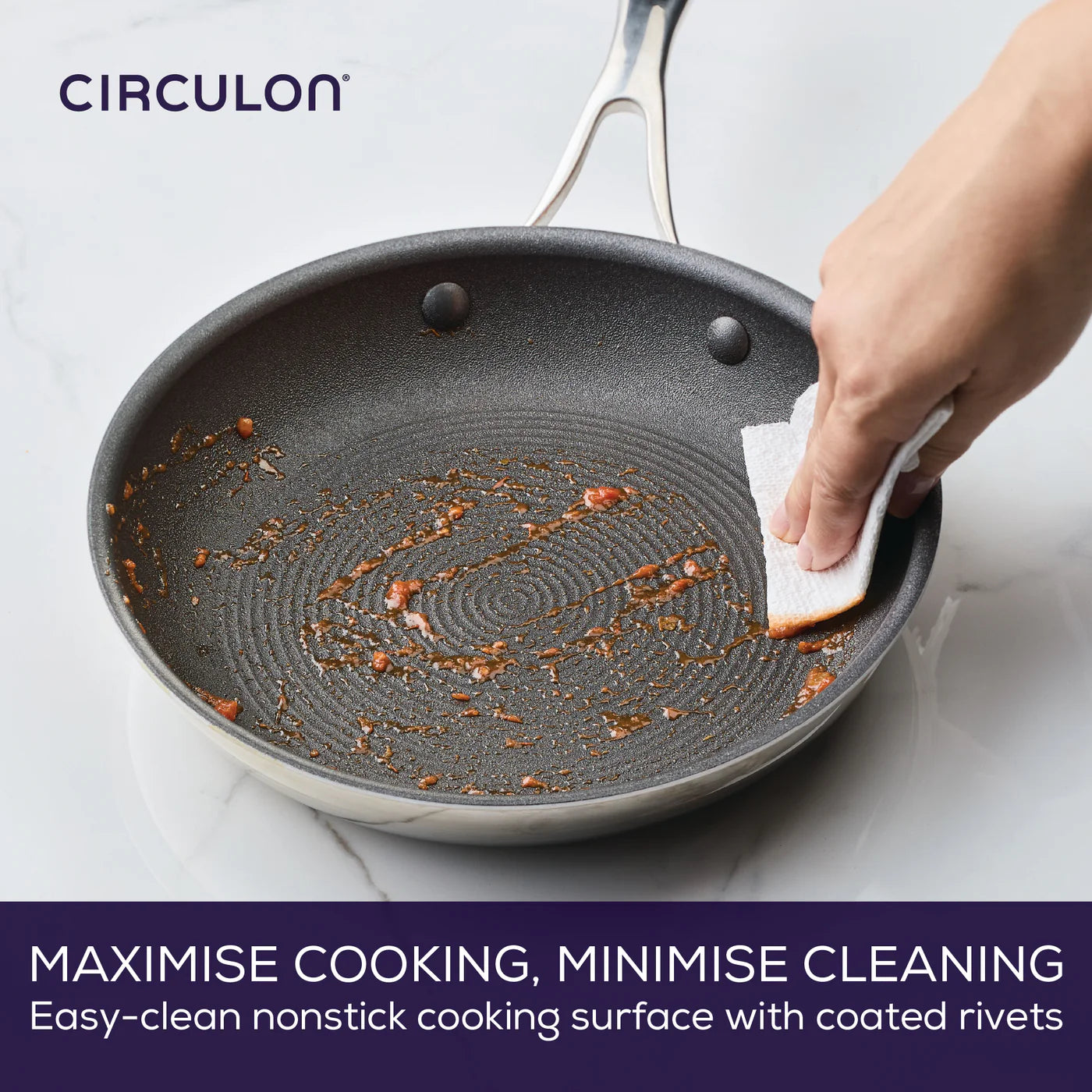 Circulon ScratchDefense™ Extreme Non-Stick Frying Pan Twin Pack