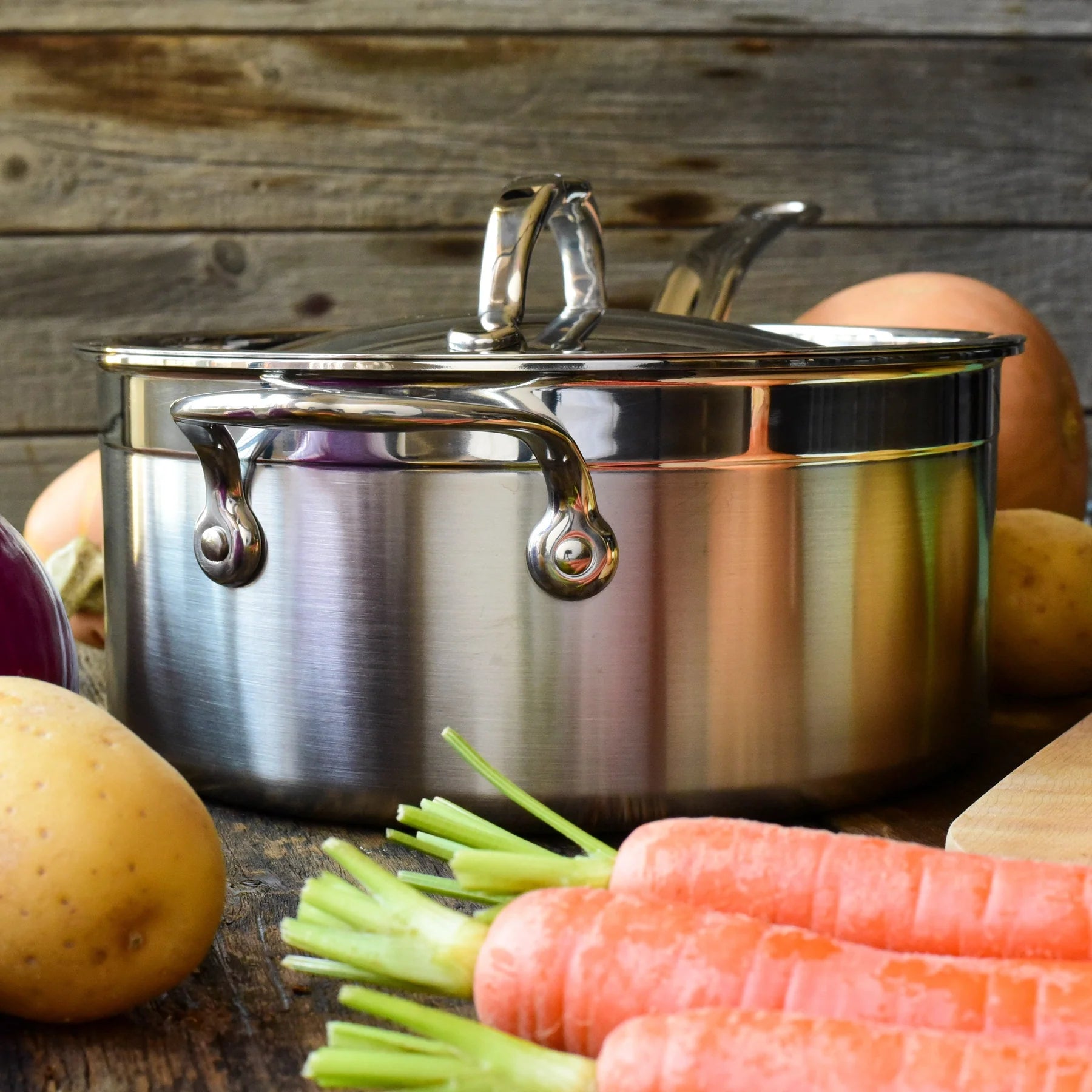 Hestan ProBond™ Stainless Steel Saucepan