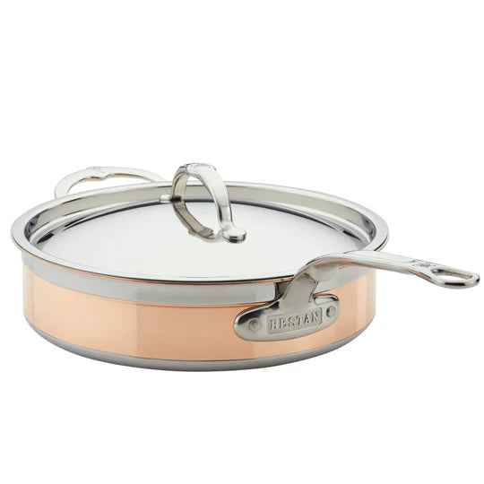Hestan CopperBond™ Induction Copper Sauté Pan with Lid 26cm / 3.3L