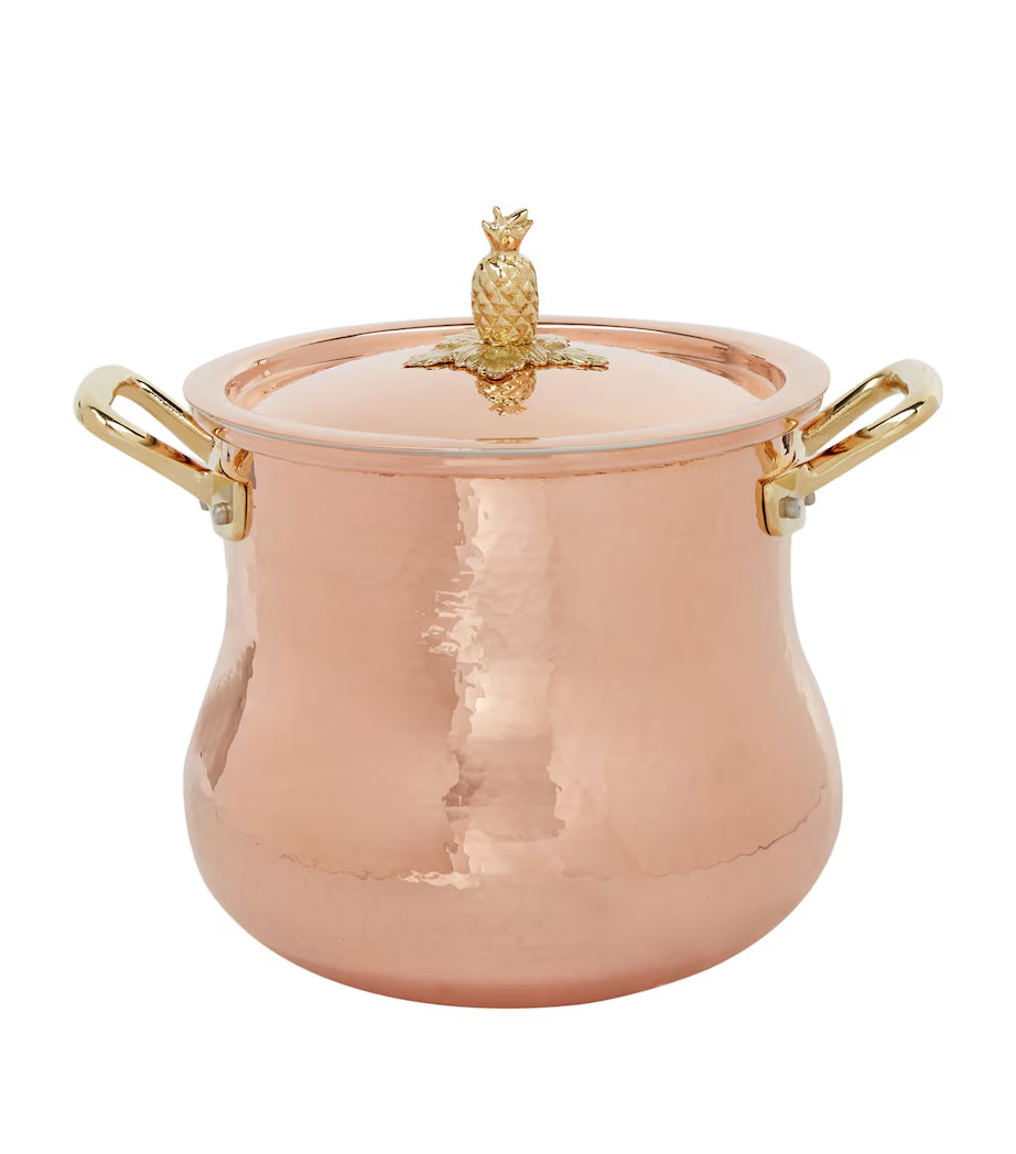 Ruffoni Historia Copper Tall Belly Pot – 18cm / 3L (Handmade in Italy)