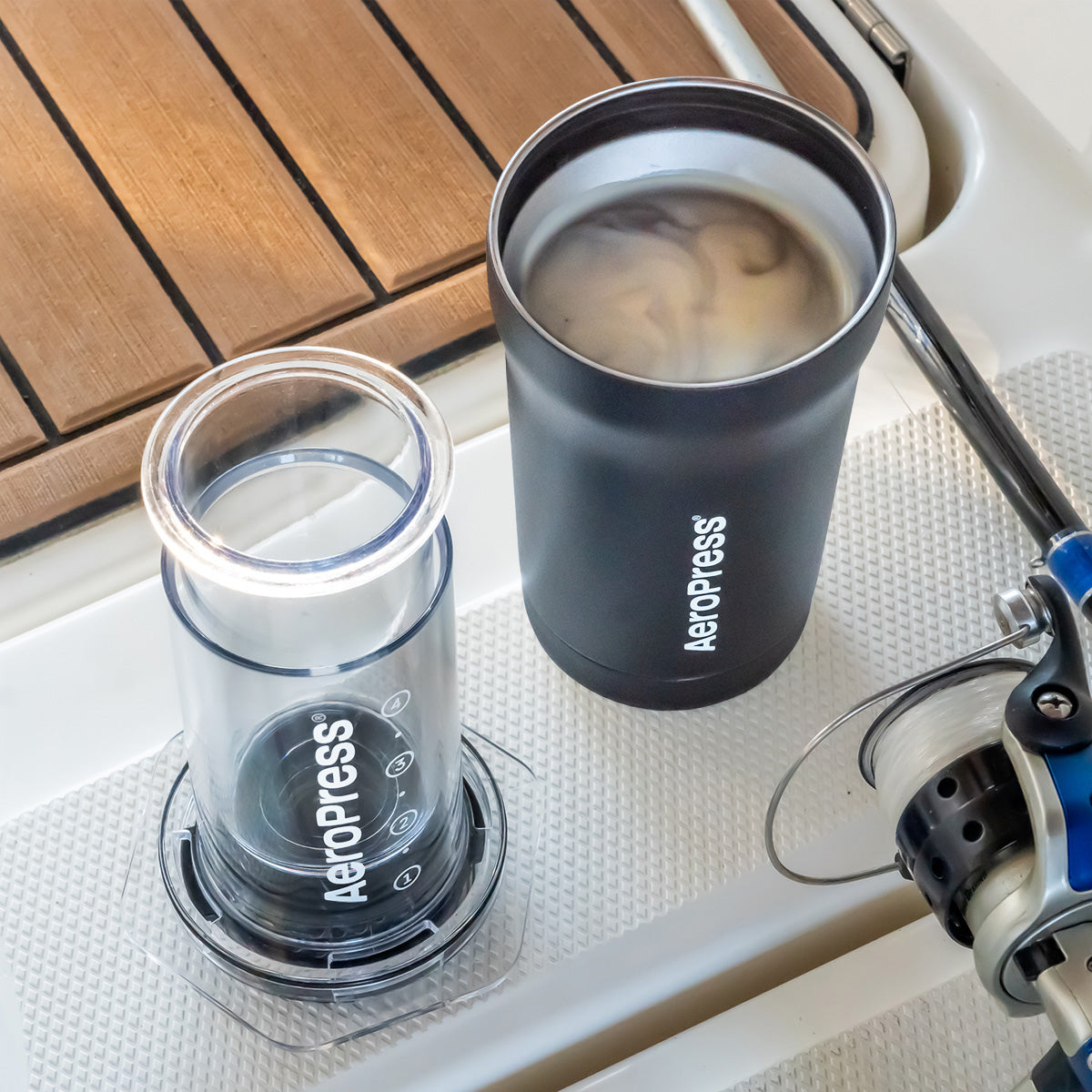 AeroPress Go Plus (Black) - Complete Travel Coffee System