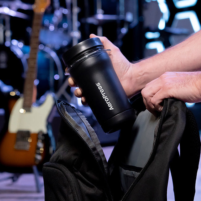 AeroPress Go Plus (Black) - Complete Travel Coffee System