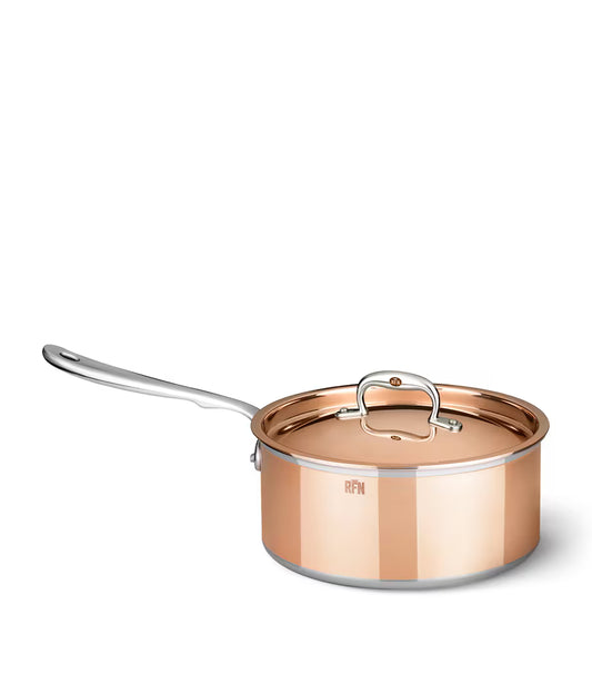Ruffoni Con Classe Copper Covered Saucepan – Handmade in Italy