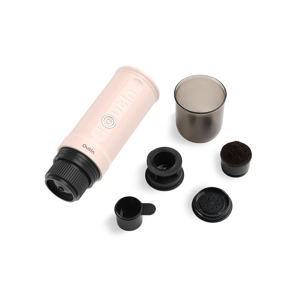 OutIn Nano Portable Espresso Machine (Rose Quartz) x BCRF Gift Set
