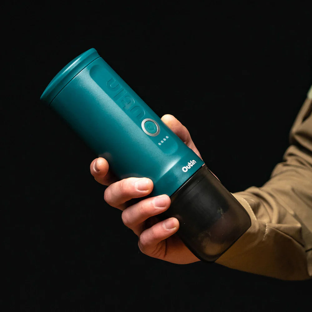 OutIn Nano Portable Espresso Machine – OutIn Teal