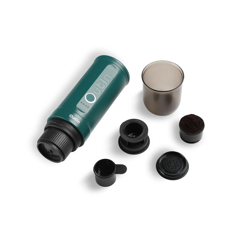 OutIn Nano Portable Espresso Machine – OutIn Teal