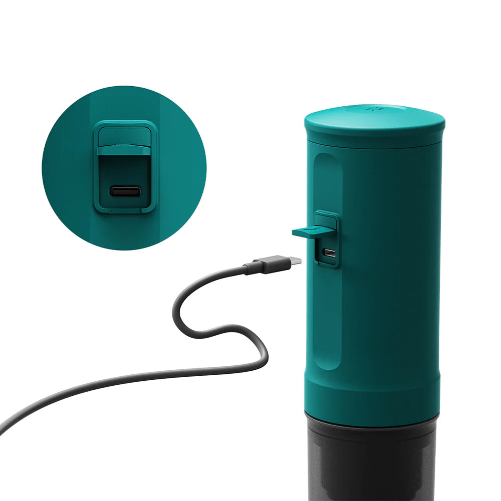 OutIn Nano Portable Espresso Machine – OutIn Teal