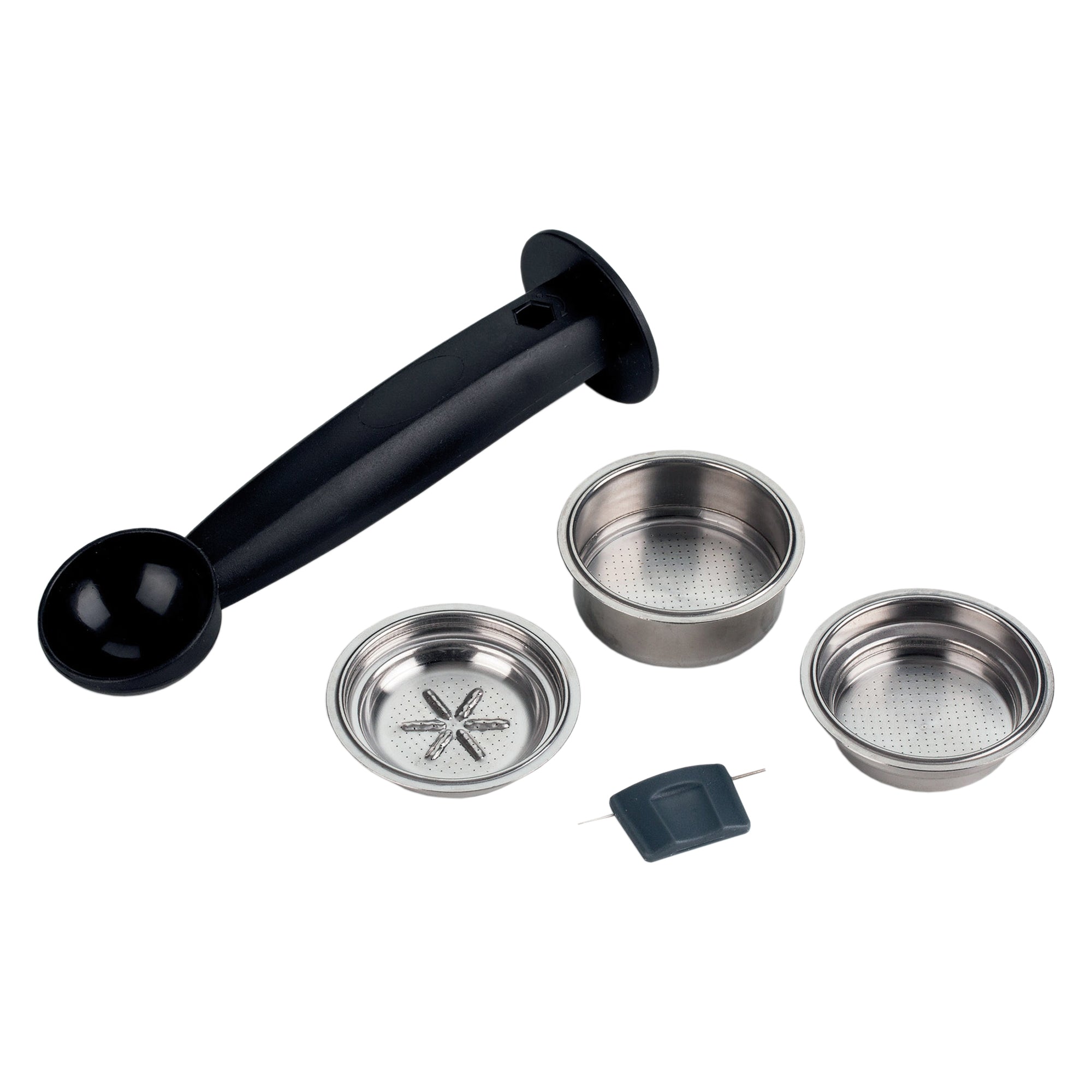 Ariete Metal Slim Espresso Coffee Maker – Brushed Stainless Steel