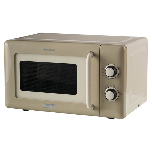 Ariete 20L 800W Vintage Microwave – Cream
