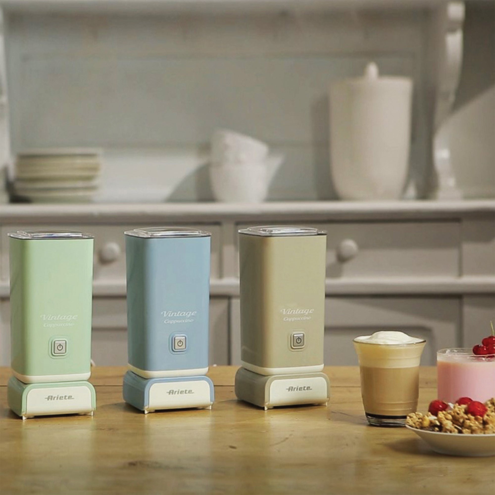 Ariete Vintage Milk Frother – Cream