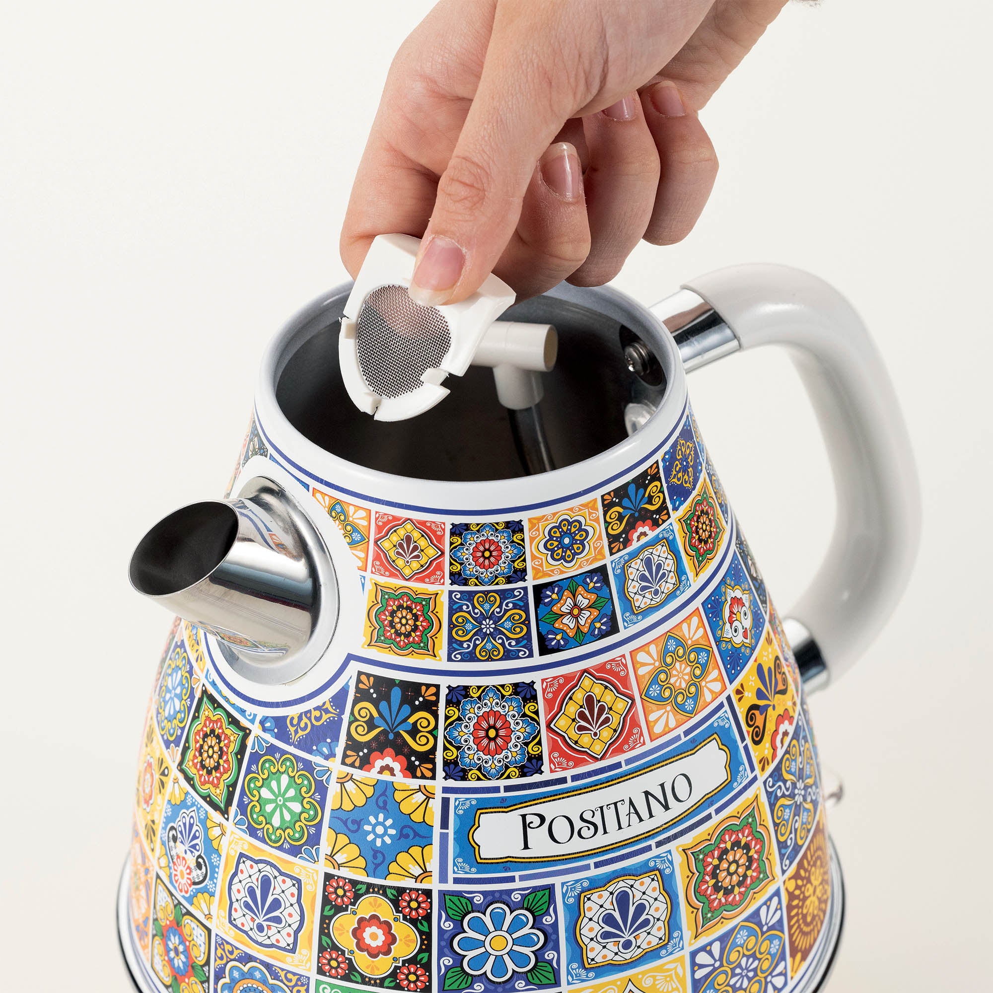 Ariete 1.7L Positano Kettle – Cream