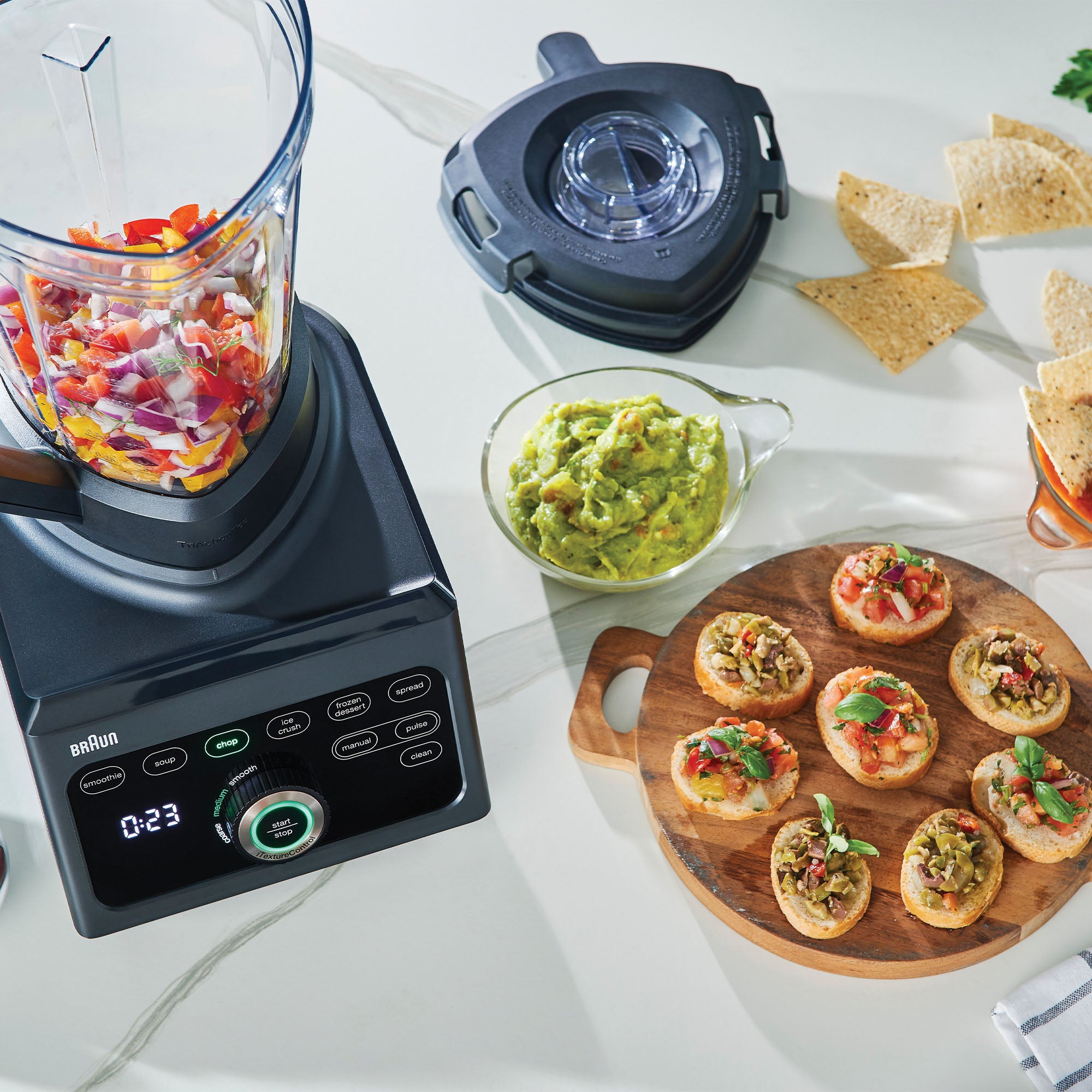 Braun 1600W 3L PowerBlend 9 Jug Blender Black