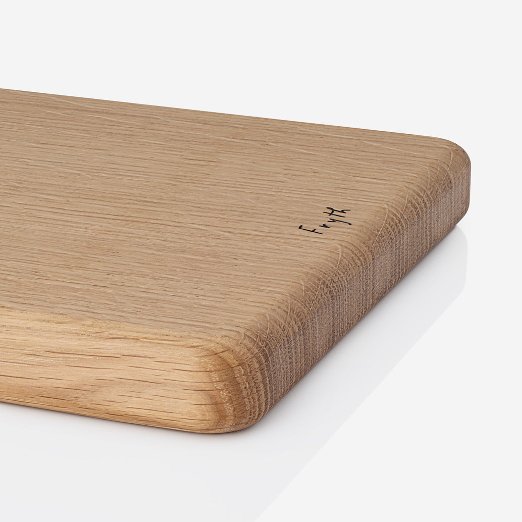 Semi Circular Wooden Chopping Board - Oak