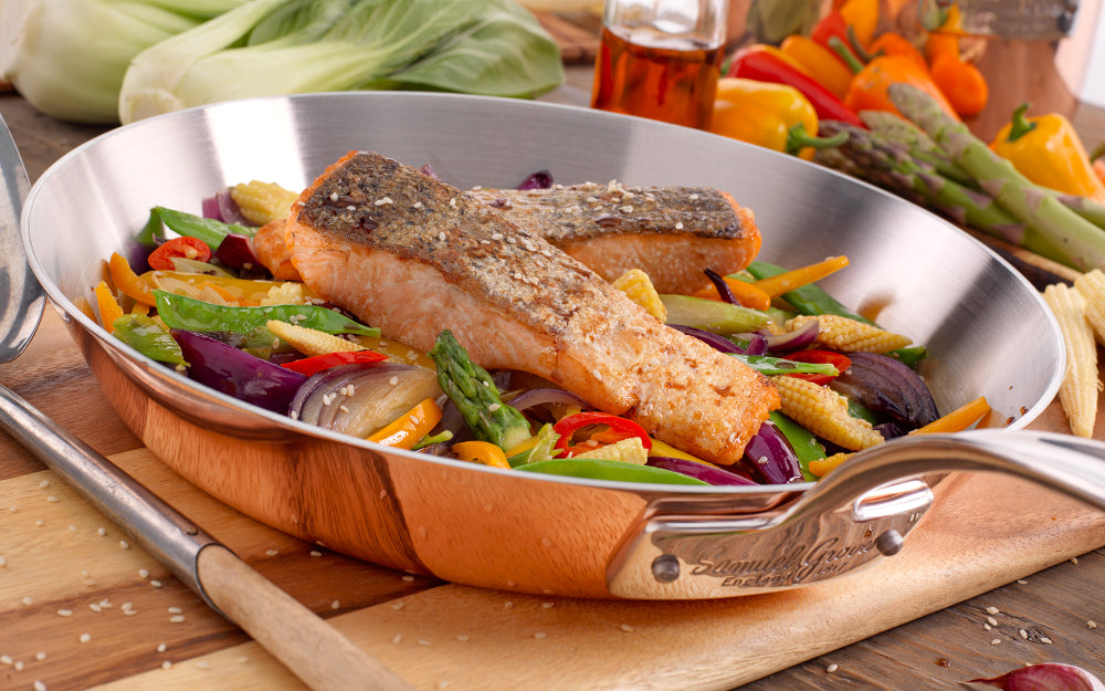 Samuel Groves Copper Induction Frypan