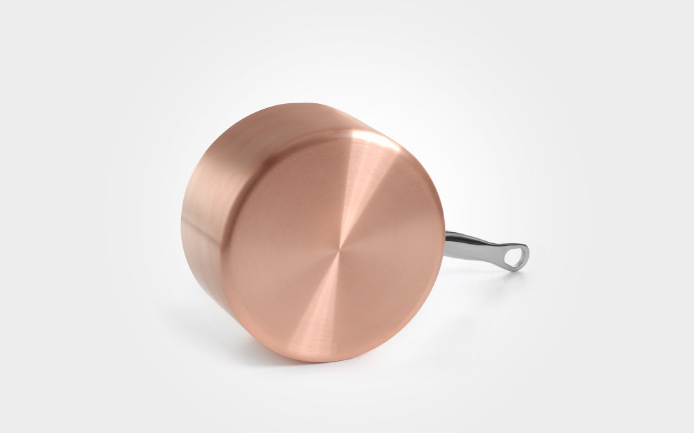 Samuel Groves Copper Clad Saucepan & Lid