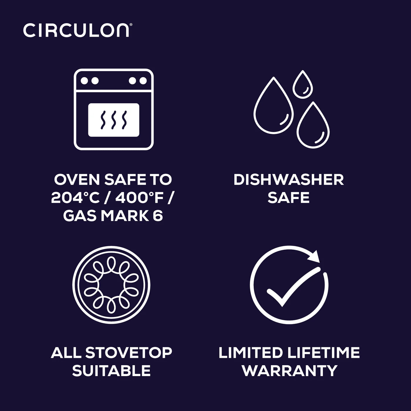 Circulon ScratchDefense™ Extreme Non-Stick Pan - 5 piece set