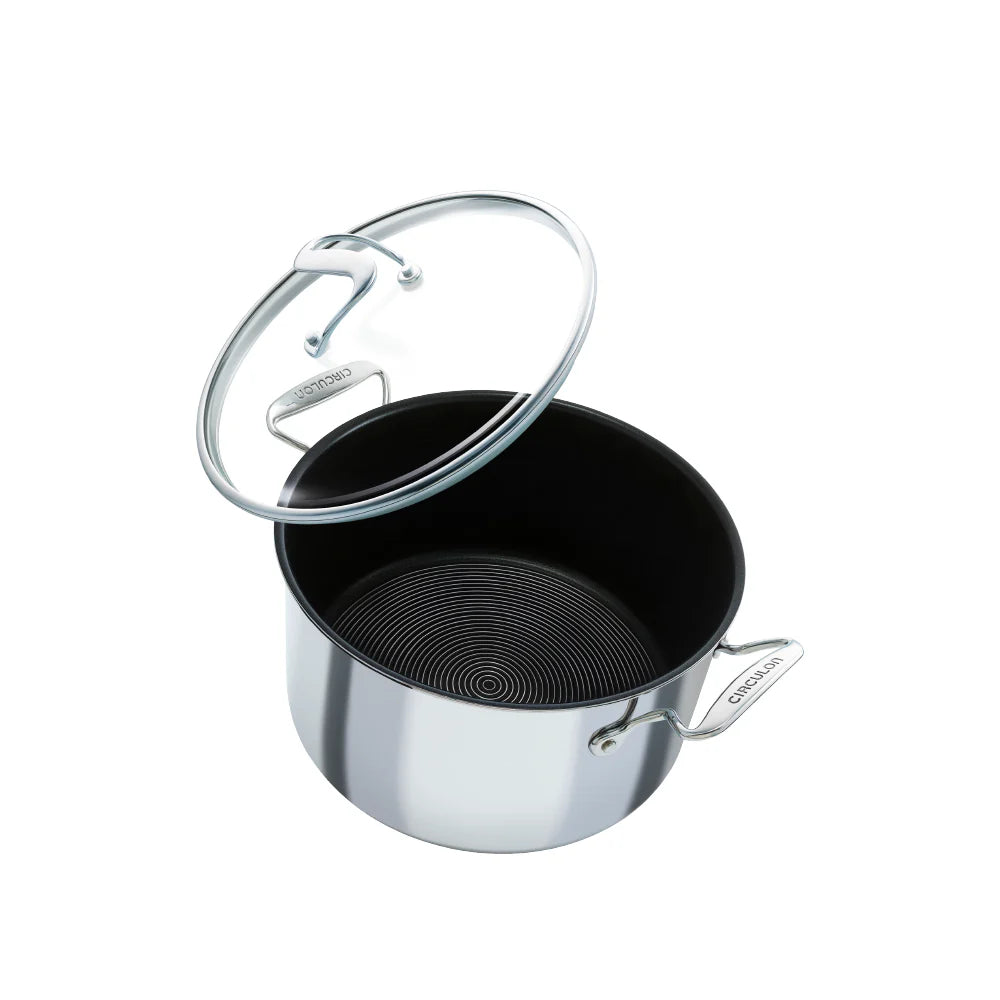 Circulon SteelShield™ Hybrid Non-Stick Stockpot &amp; Lid – 7.6 Litre