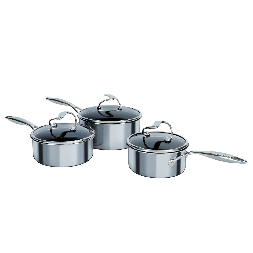 Circulon SteelShield™ Hybrid Non-Stick Saucepan Set - 16/18/20cm Saucepan