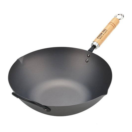 Cookpal Iron P Wok by REN (27cm–36cm)