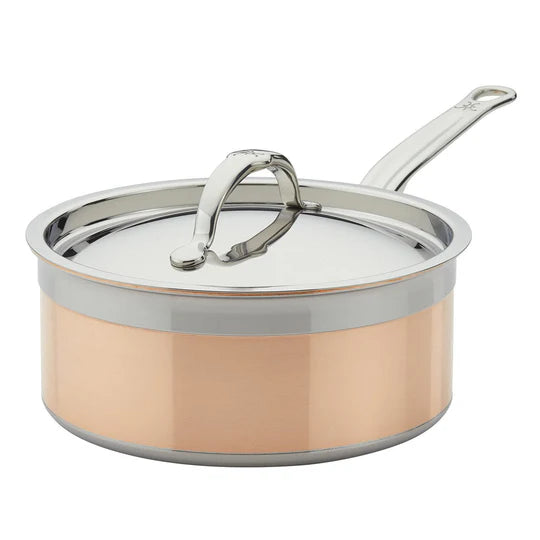 Hestan CopperBond™22cm / 3.8L Saucepan With Helper Handle