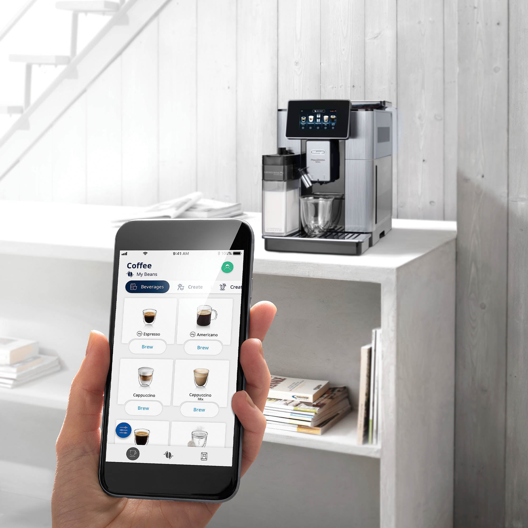 De’Longhi Primadonna Soul Bean to Cup Automatic Coffee Machine