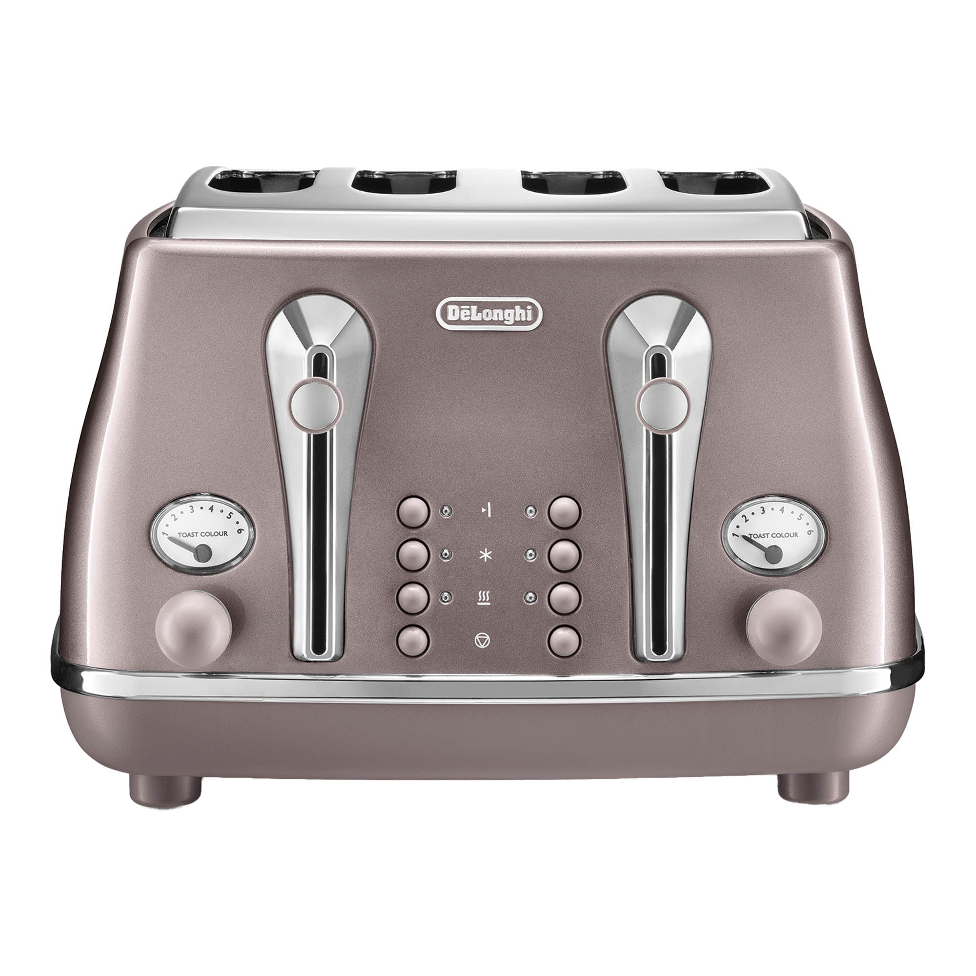 De’Longhi 4-Slice Icona Metallics Toaster