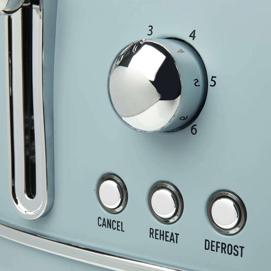 Haden Highclere Blue 4 Slice Toaster