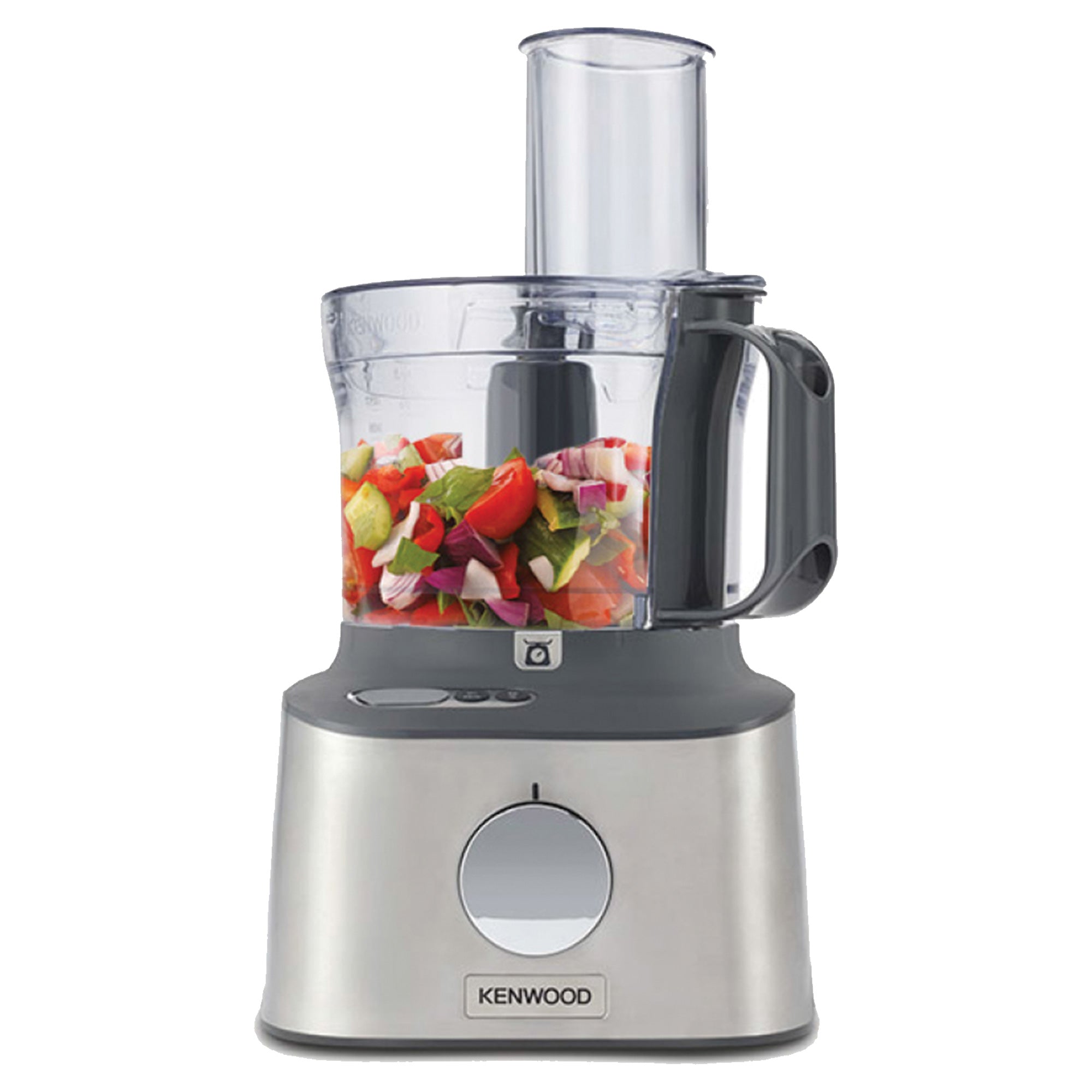 Kenwood MultiPro Compact+ 5-in-1 Food Processor with Weighing – Stainless Steel