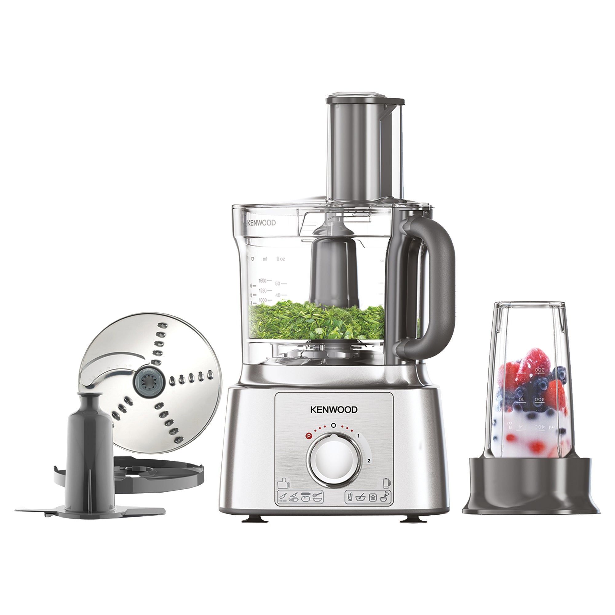 Kenwood 1000W MultiPro Express. 2-in-1  Food Processor with Smoothie2Go