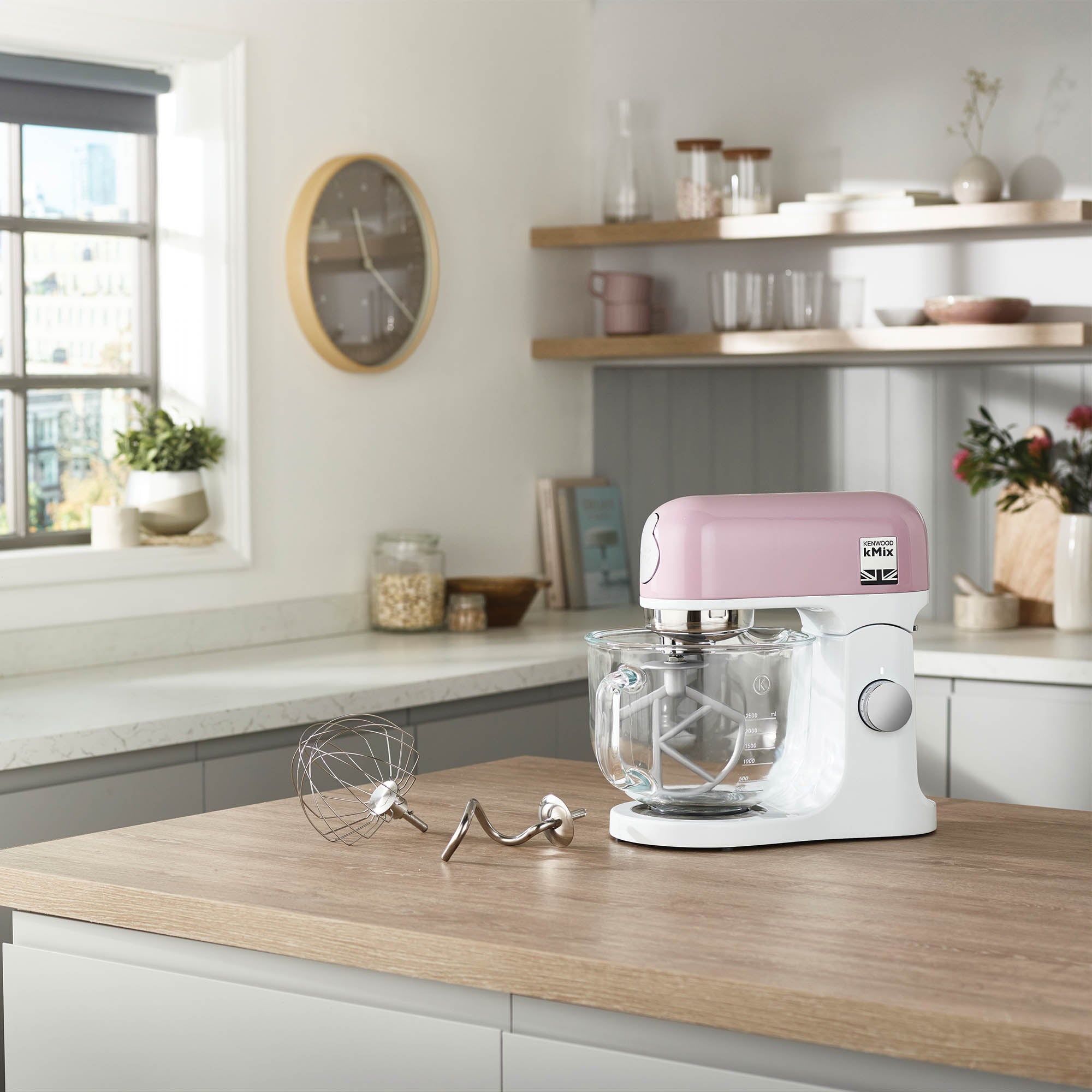 Kenwood 1000W 5L Kmix Stand Mixer – Pink