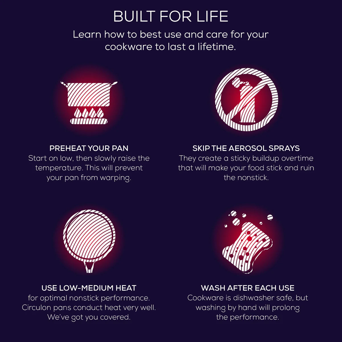 Circulon SteelShield™ Hybrid Non-Stick Chef Sauté Pan & Spoon Set – 24cm / 3L