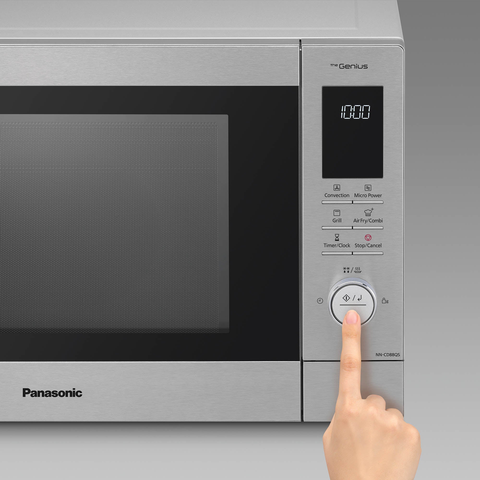 Panasonic 4-in-1 Air fryer Combi Microwave - Stainless Steel