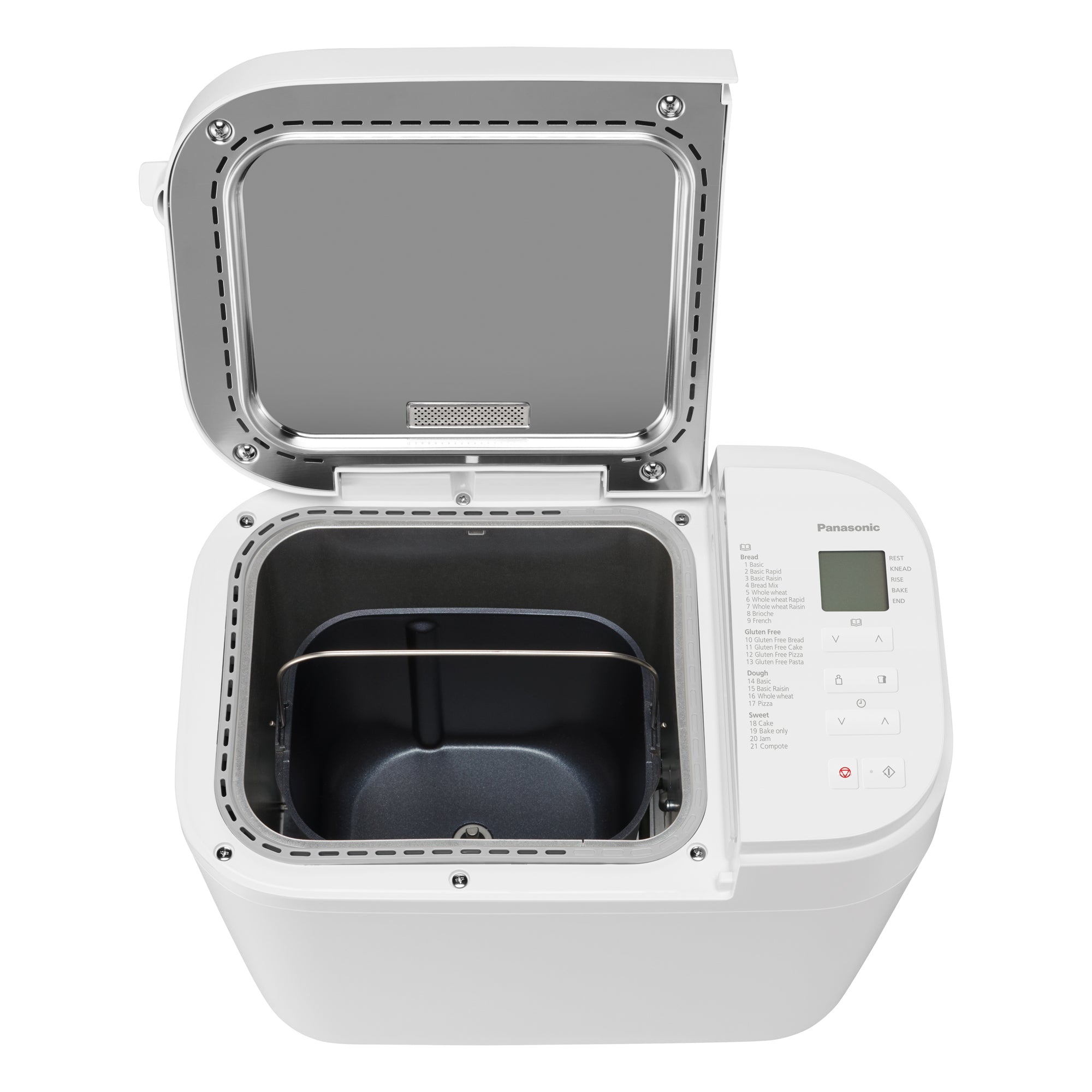 Panasonic Automatic Breadmaker with 21 Programmes – White