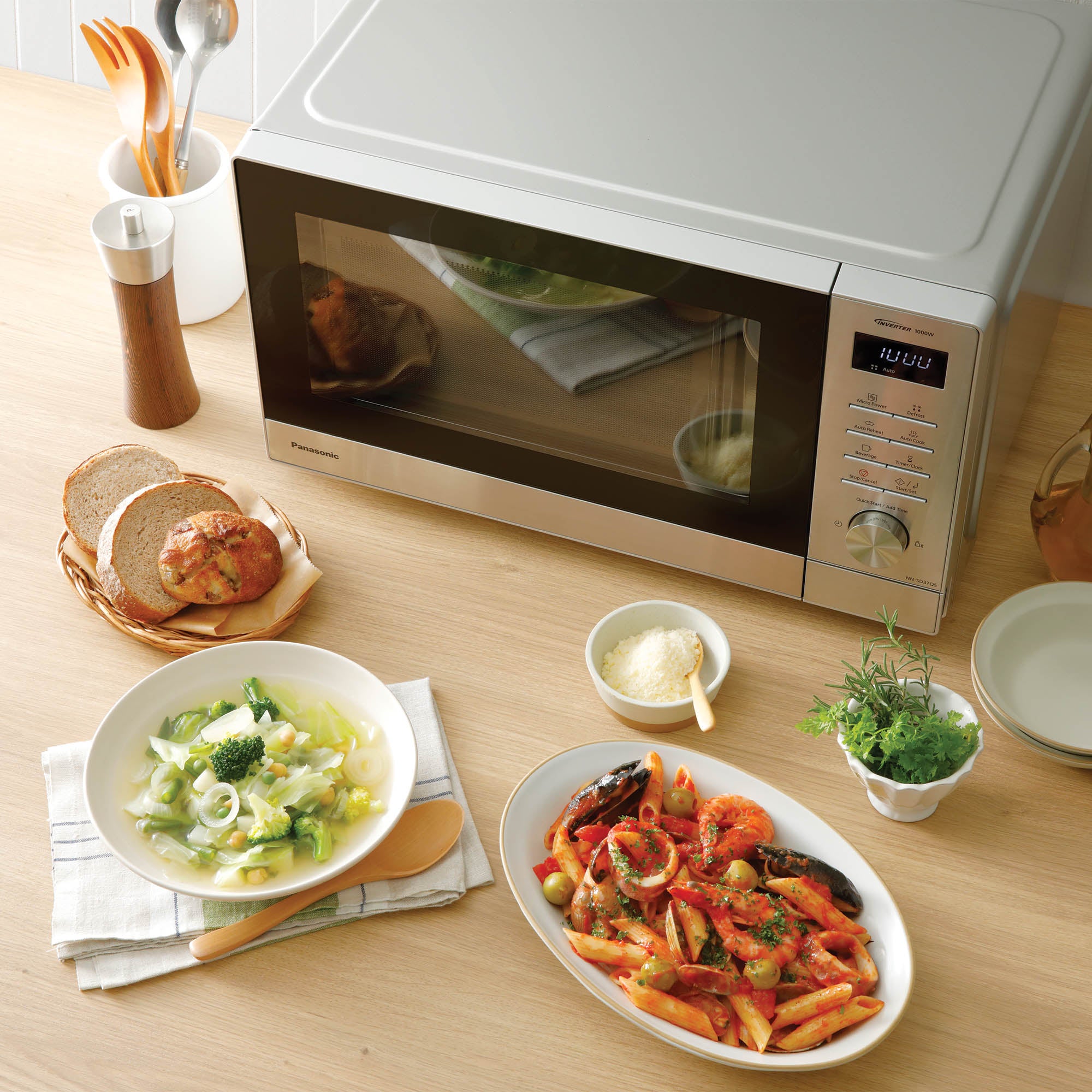 Panasonic Inverter Microwave – 29L, 1000W