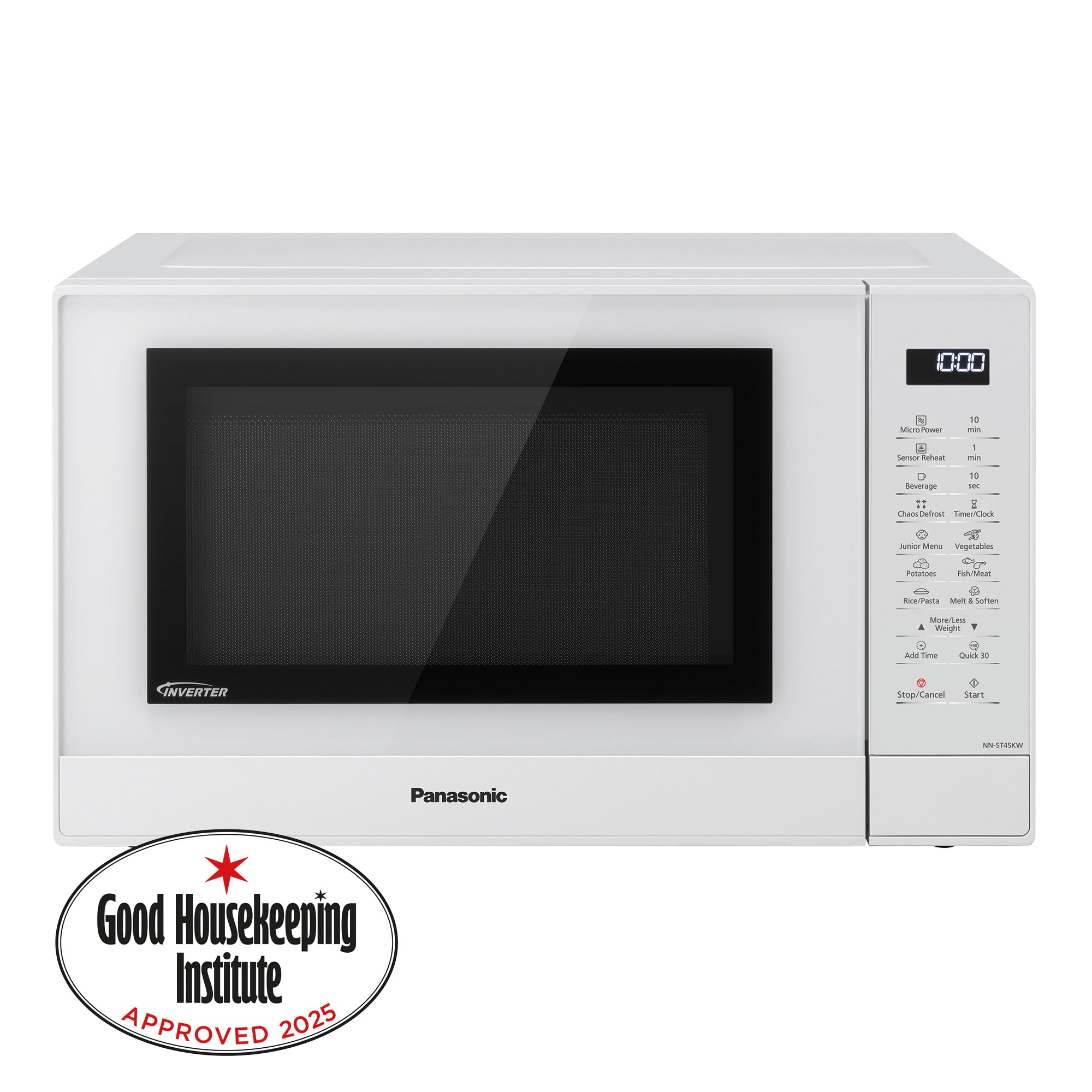 Panasonic Inverter Microwave Oven Stainless Steel - 32L, 1000W