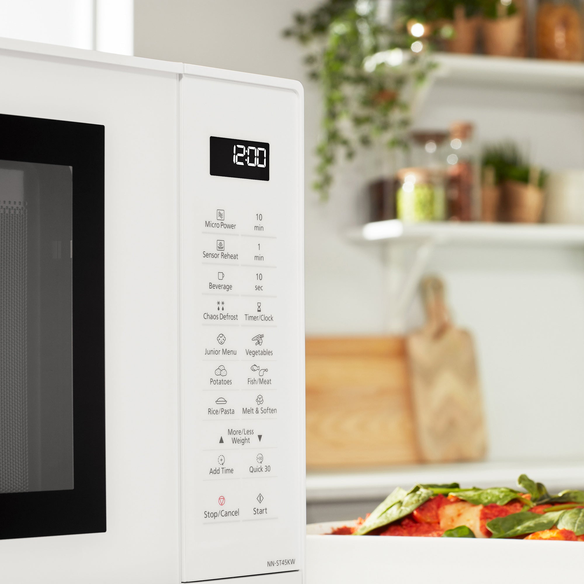 Panasonic Inverter Microwave Oven Stainless Steel - 32L, 1000W