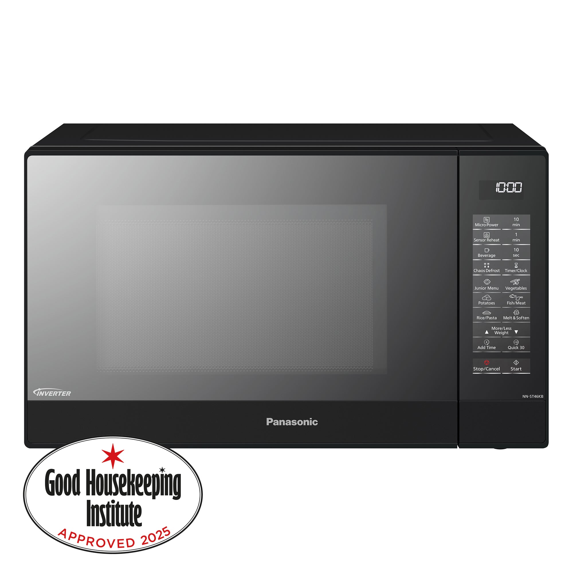 Panasonic Inverter Microwave Oven Stainless Steel - 32L, 1000W