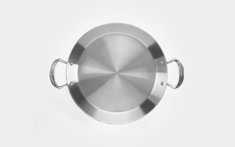 Samuel Groves Classic Stainless Steel Triply Paella Pan