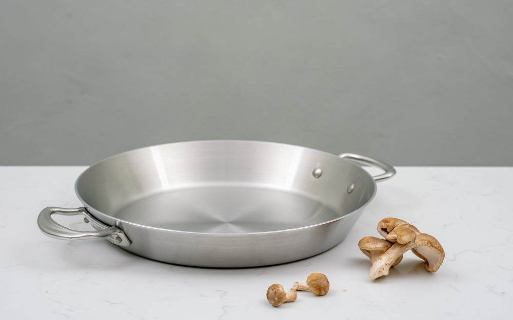 Samuel Groves Classic Stainless Steel Triply Paella Pan